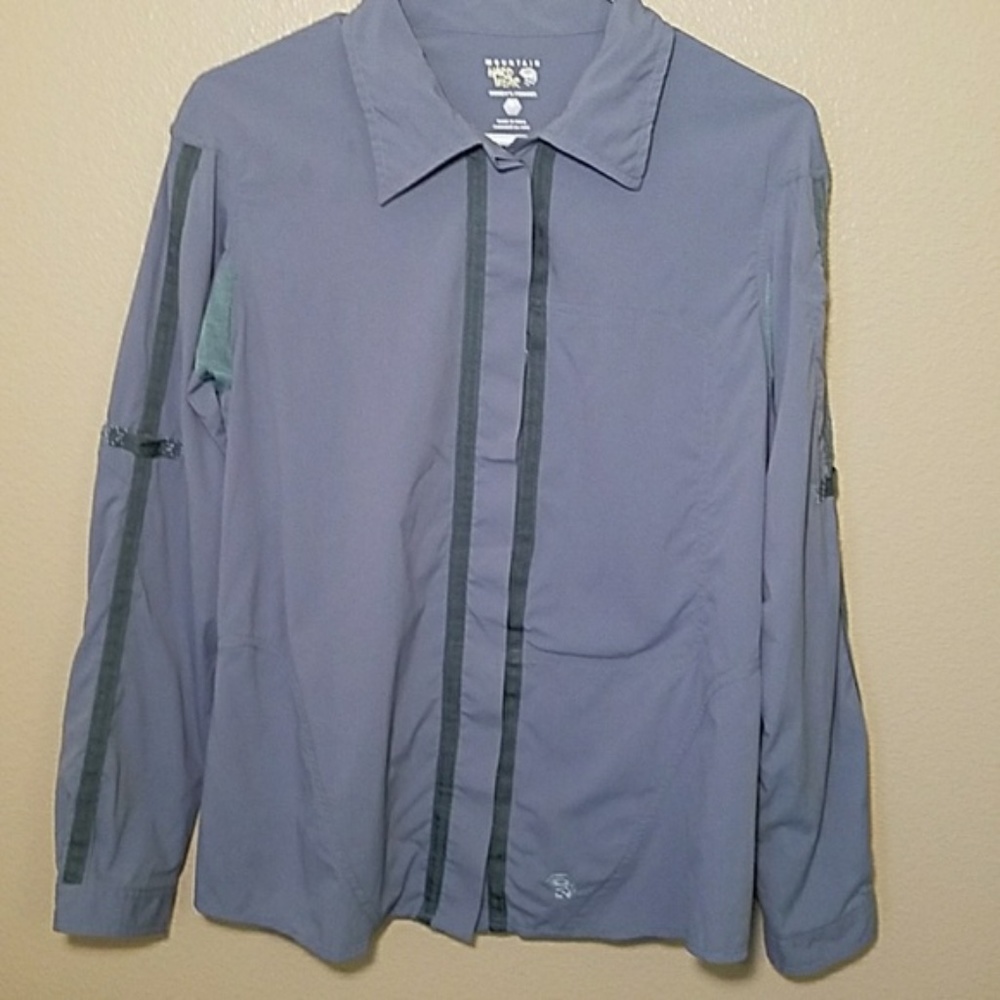 Matrixx Lavender Blue Long-Sleeve Button Shirt